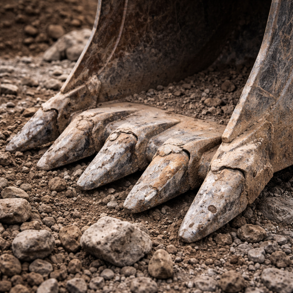 バケツの歯の交換が必要な主な兆候