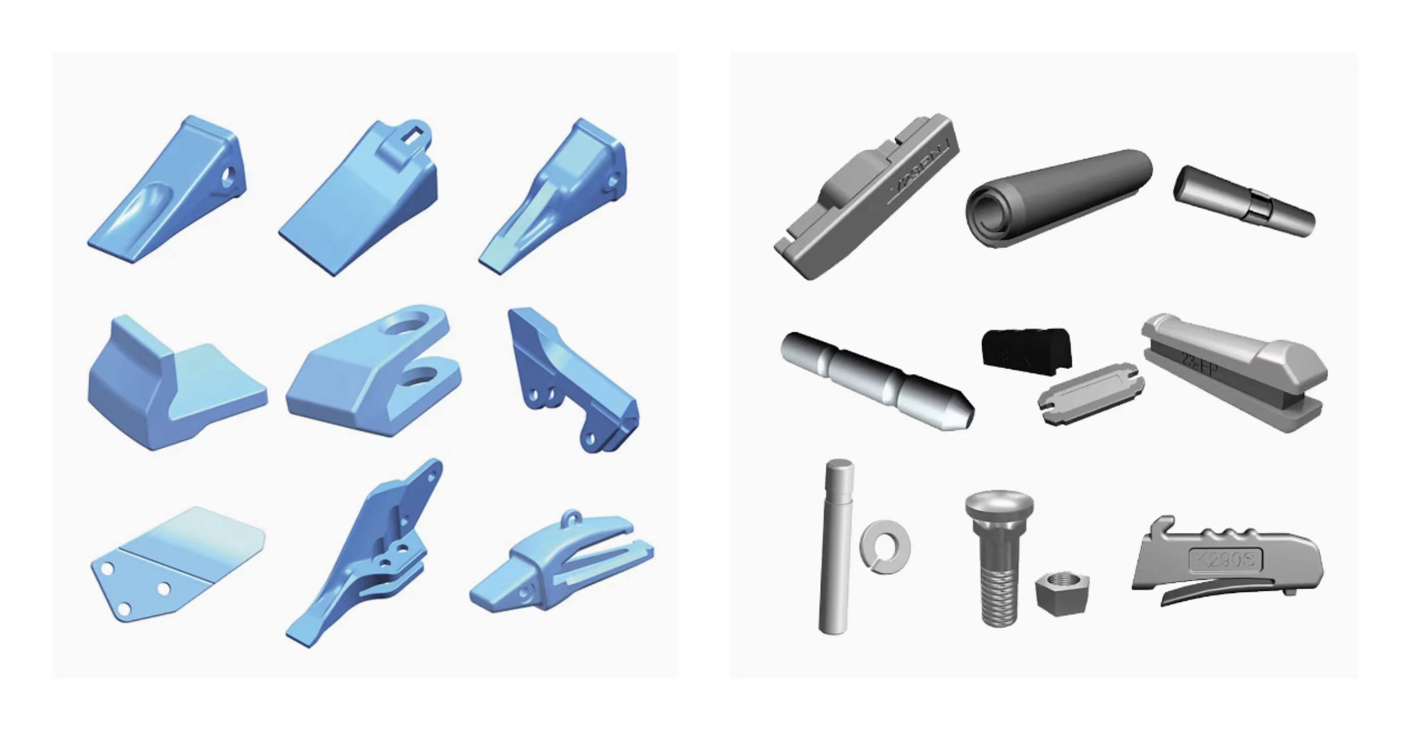 掘削機用リップシュラウド