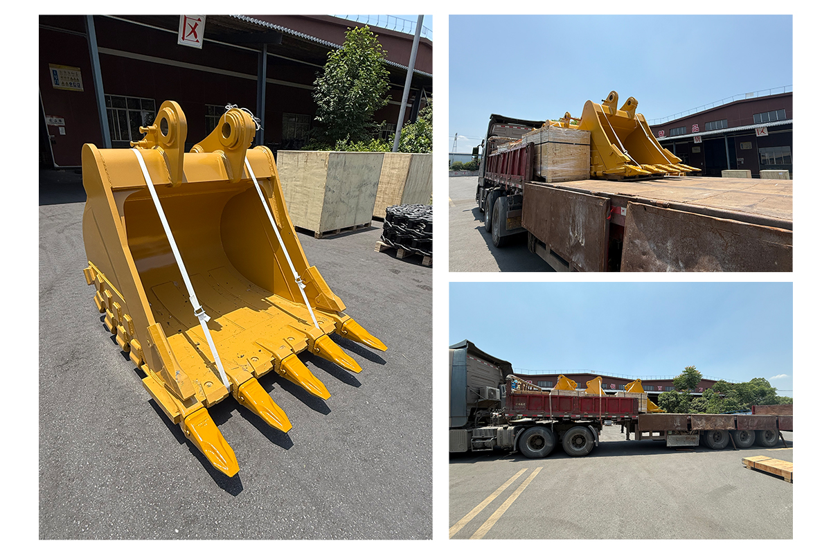 積分キャスティングバケットの輸出出荷